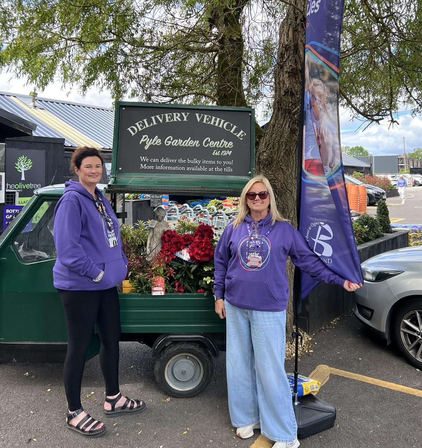 Fostering pop up Pyle Garden Centre Bridgend